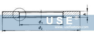 DIN 125 A - Flat Washer Without Chamfer